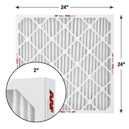 24x24x2 AAF Flanders PREpleat LPD MERV 10 High Capacity 80255.022424 (12 Filters)