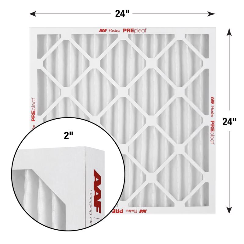 24x24x2 AAF Flanders PREpleat M11 MERV 11 Standard Capacity 85655.022424M11 (12 Filters)