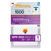 Filtrete™ Smart Air Filter (MPR 1500) — Front view