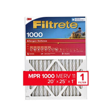 Filtrete™ Allergen Defense Filter (MPR 1000) — Front view