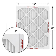 15x20x2 AAF Flanders PREpleat LPD MERV 10 Standard Capacity (12 Filters)