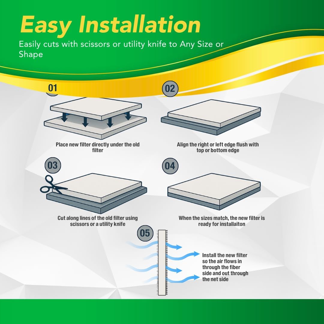 24x36x1 NaturalAire Permaire Washable Pad (12 pack)