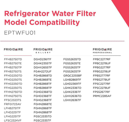 FRIGIDAIRE EPTWFU01 PureSource Ultra II Refrigerator Water Filter