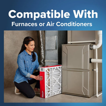 Filtrete AC Furnace Air Filter, MERV 11, MPR 1000, Micro Allergen Defense, Electrostatic Air Cleaning Filter, 4 Pack