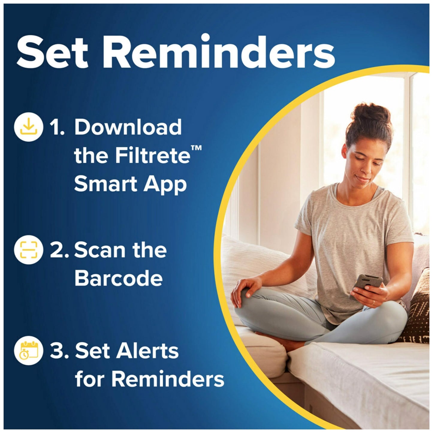 Filtrete AC Furnace Air Filter, MERV 12, MPR 1500, CERTIFIED asthma & allergy friendly, 3 Month Pleated 1-Inch Electrostatic Air Cleaning Filter, 2-Pack