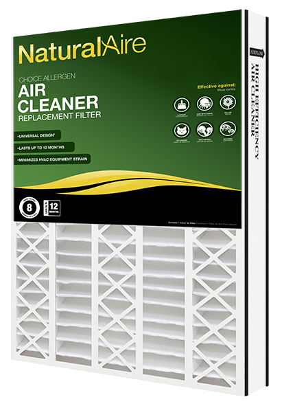 20x25x6 NaturalAire Choice Allergen MERV 8 (3 Filters)