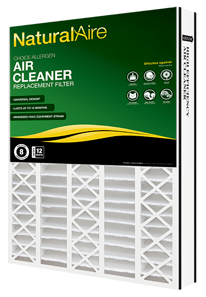 WAREHOUSE DEAL 20x20x4-1/2 NaturalAire Choice Allergen MERV 8 Filters 82655.0452020 (2 pack)