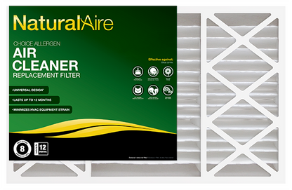 20x25x5 NaturalAire Choice Allergen MERV 8 (2 Filters)