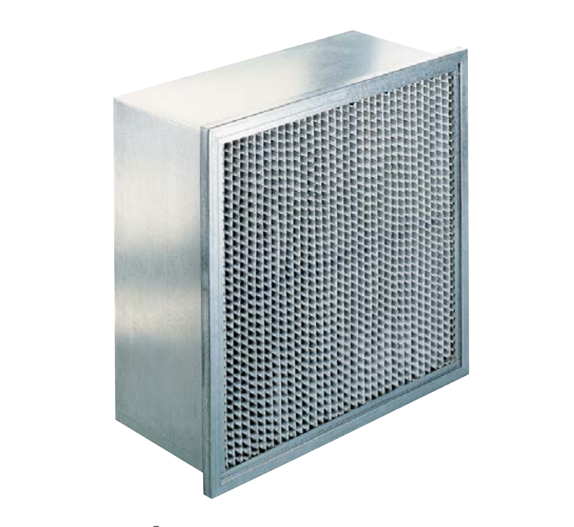24x24x6 Koch Multi-Cell Galvanized MERV 14 Single Header 110-730-009 ...