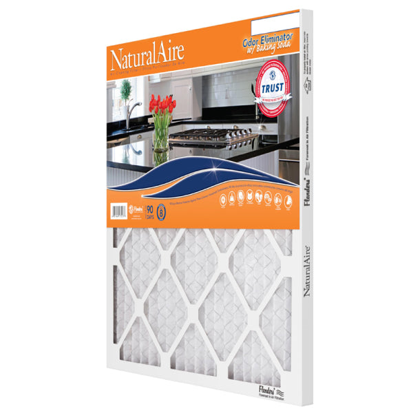 17-1/2x21x1 NaturalAire Odor Eliminator with Baking Soda MERV 8 air filter