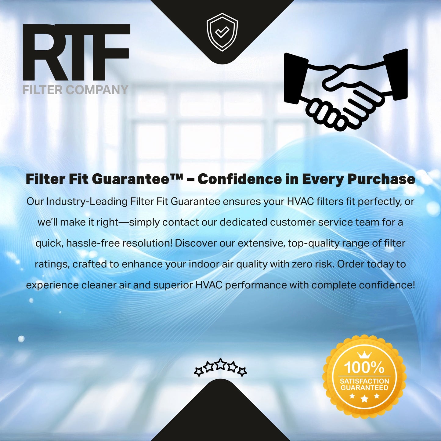 MERV 10 Pleated Air Filters (12 Pack)