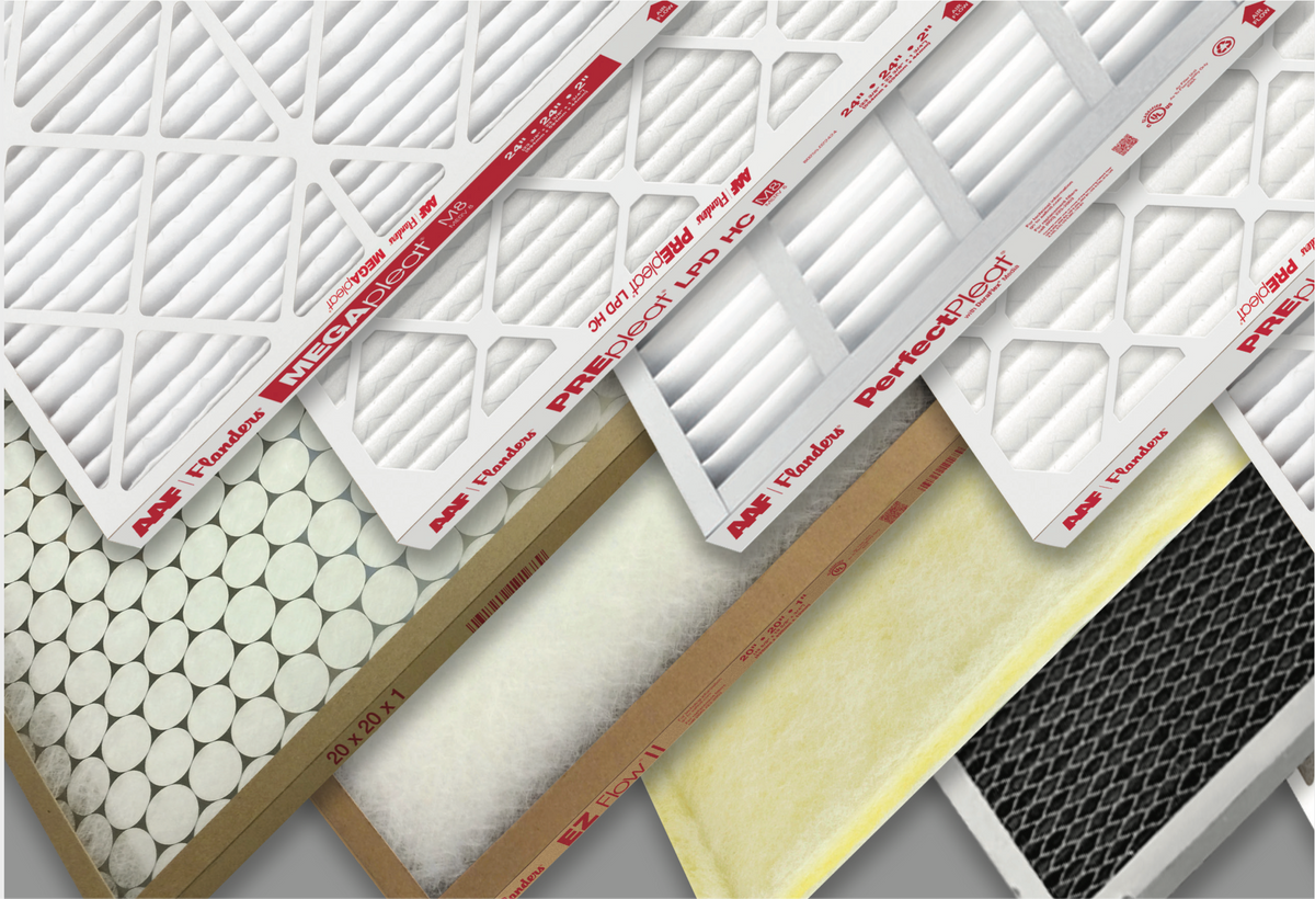 Flanders Filters Fiberglass AC & Furnace Filters | AAF Flanders & EZ Flow Filters