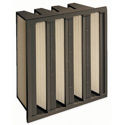 Koch DuraMAX 3v 20x20x12 MERV 13 all-plastic-frame minipleat filter