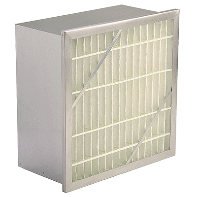 24x24x6 Multi-Flo Synthetic Extended Surface Rigid Cartridge NHM (No Header) MERV 14 112-651-003 (2 Filter)