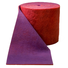 Koch Paint Pockets White paint arrestor bulk roll, Diamond Pocket design, all-white multi-layer polyester, 99.84% rated removal efficiency (Koch SS-PPHC)
