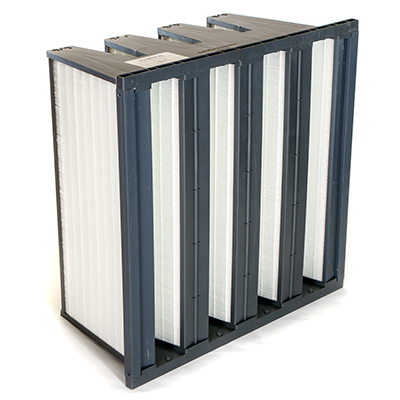 Koch DuraMAX 4vS-16 20x24x12 MERV 16 all-plastic-frame synthetic-media minipleat filter