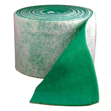Koch SprayStop SHC High Capacity paint arrestor bulk roll, multi-denier synthetic polyester, exceeds NESHAP/MACT per Koch literature, for paint booth exhaust