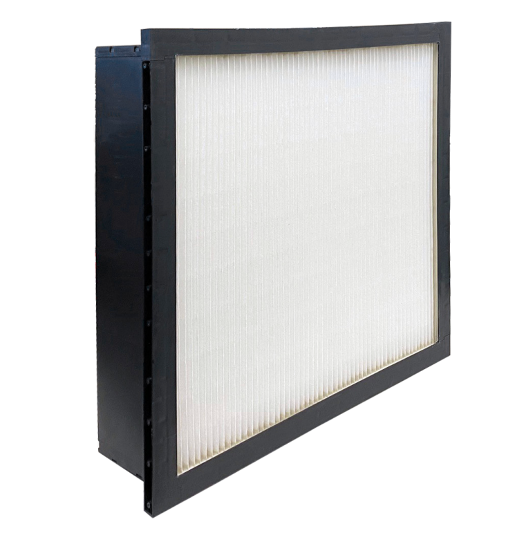 Koch MicroMAX PL4S Header Style 25x20x4 MERV 11 4-inch synthetic-media plastic-frame side-access minipleat filter