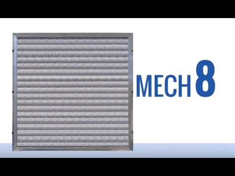 MECH 8 Aluminum Rust Resistant Washable Permanent Filter