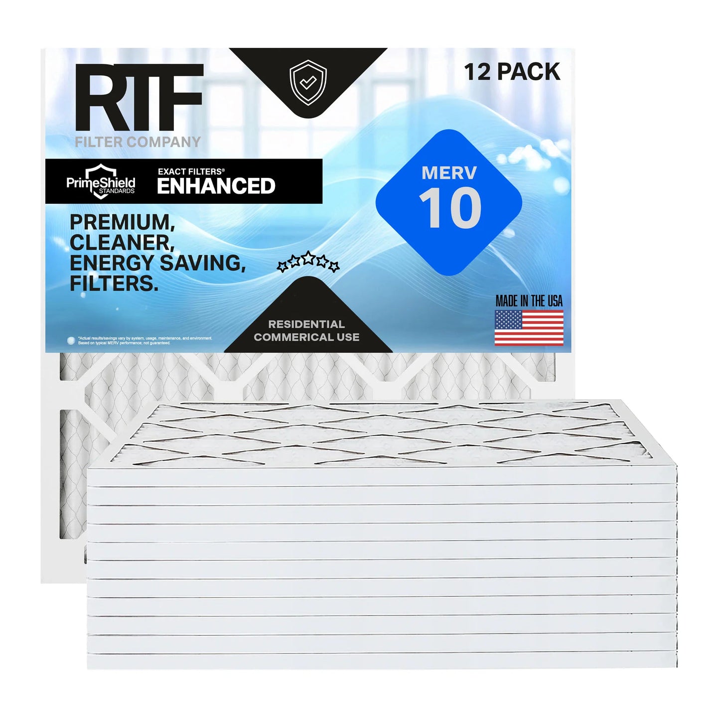 11-1/4x26x4 Exact Filters Pleated MERV 10 (6 pack)