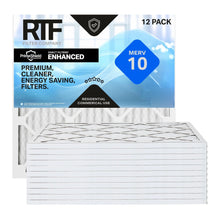 PrimeShield Enhanced MERV 10 Pleated Air Filters (12 Pack)