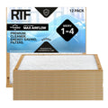 PrimeShield MAX Airflow MERV 1-4 Fiberglass Panel Basic Air Filters (12 Pack)
