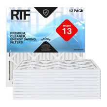 MERV 13 Pleated Air Filters (12 Pack)