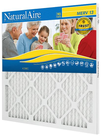 NaturalAire Healthy Ultra - Year Supply Pleated Filters MERV 13 Rating (4 pack)