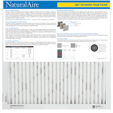 12x24x1 NaturalAire Healthy Ultra MERV 13 Filters (12 pack)
