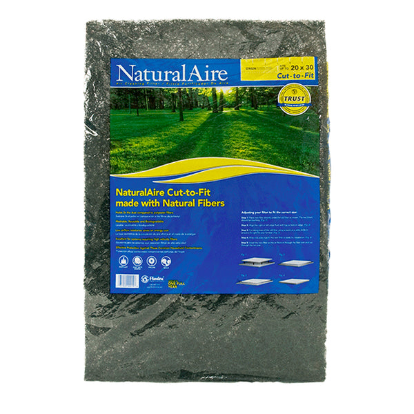 20x30x1 Naturalaire Cut-to-Fit Natural Fiber Washable Filter (6 pack)