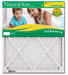 Flanders AAF Pleated Filter 20x20x1 Naturalaire MERV 8 (12 Filters) 84858.012020