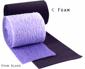 Flanders AAF Pleated Filter Flanders Precisionaire Foam Service Roll Media