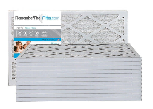 23x20x1 Exact Pleated MERV 8 Filters (12 pack)
