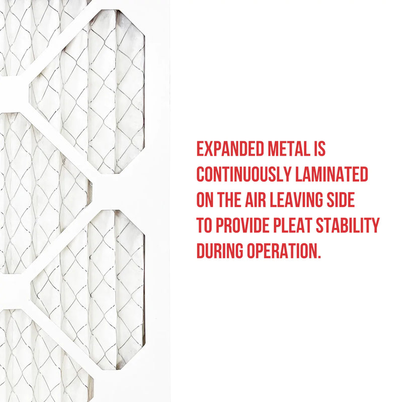 Custom Size MERV 11 Standard Capacity Pleated Air Filters (12 Filters)