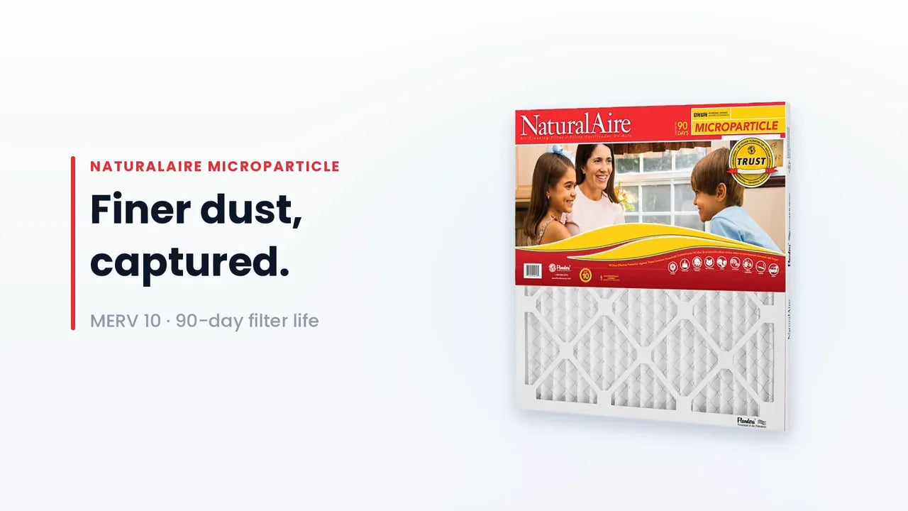 NaturalAire Microparticle MERV 10 filter box