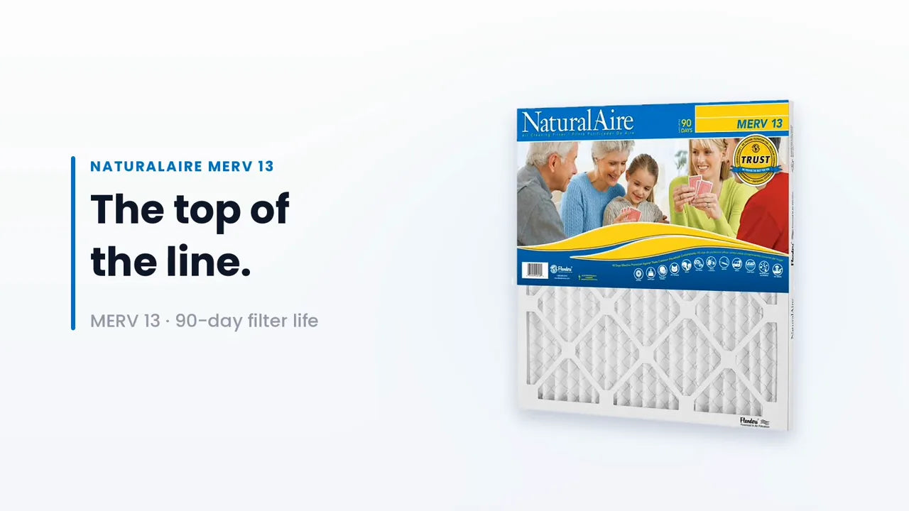 NaturalAire Ultra MERV 13 filter box